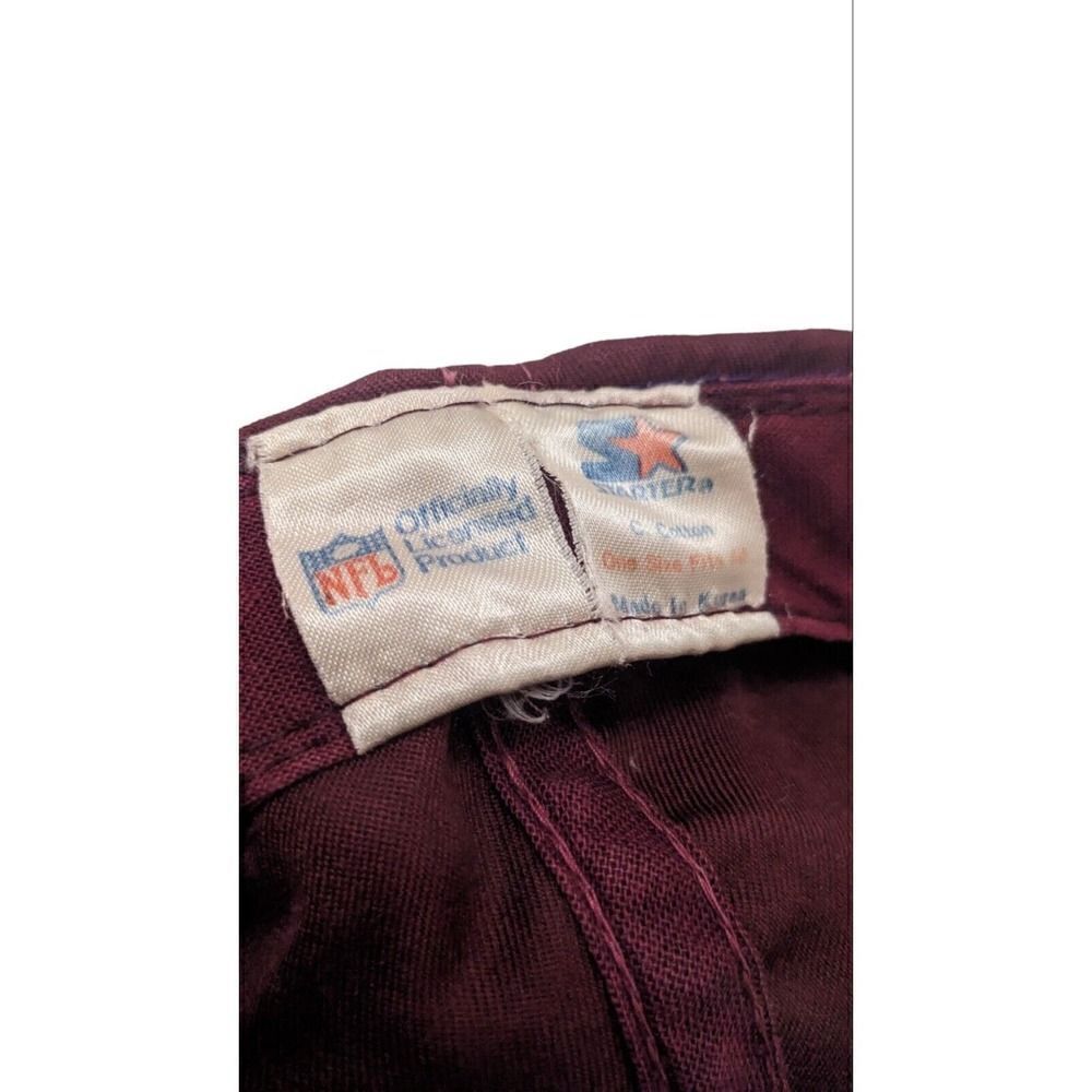 Starter Washington Redskins Arch NFL SnapBack Hat Cap Vintage 80s 90s Commanders - Picture 5 of 5
